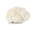 Cauliflower cabbage on white background Royalty Free Stock Photo