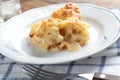Cauliflower casserole Royalty Free Stock Photo