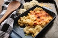 Cauliflower cheese bake Royalty Free Stock Photo