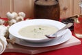 Cauliflower cream soup