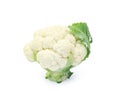 Cauliflower isolated on white background