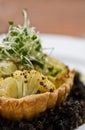 Cauliflower Tart Royalty Free Stock Photo