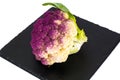 Cauliflower of violet color Royalty Free Stock Photo