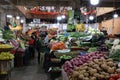 Cauliflowers, Carrots, Peppers, Potatoes, Onions etc at Fruit and Vegetable Market, Municipal Market, Panaji, Goa, India