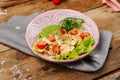 Cauliflowers salad homemade