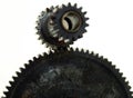 Cause and effect. Gear, cogs Royalty Free Stock Photo