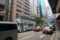 Causeway Bay street view in Hong Kong