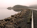 Causeway in the Morning Royalty Free Stock Photo