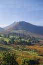 Causey Pike in autumn Royalty Free Stock Photo