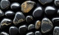 Caustics through black jasper