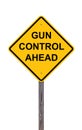 Caution - Gun Control Ahead