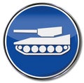 Caution heavy tanks