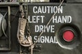 Caution Left Hand Drive No Signal