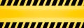 Caution lines backgrounds Worn hazard stripes Warning tapes Danger signs