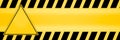 Caution lines backgrounds Worn hazard stripes Warning tapes Danger signs