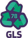 Caution Marking Recycling GLS Industrial Code 78