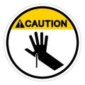 Caution Sharp Point Symbol Sign, Vector Illustration, Isolate On White Background Label .EPS10