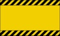 Caution tape background wallpaper design with empty place