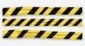 Caution Tape Stripes Warning Signs Royalty Free Stock Photo