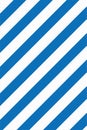 Warning Bold Stripes Blue and White Hazard Background