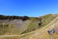 Cautley Crag and waterfall Howgill Fells Cumbria Royalty Free Stock Photo