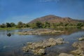 Cauvery River water body