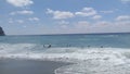 Cava of island beach in Ischia Island in Naples