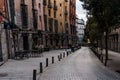 Cava of San Miguel Street in Central Madrid