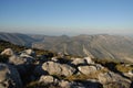 Cavall Verd, landscape view over rocks and mountains Royalty Free Stock Photo