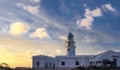 cavalleria lighthouse on the coast of Minorca