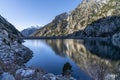 Cavallers reservoir in National Park of AigÃÂ¼estortes and lake of Sant Maurici