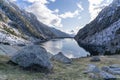 Cavallers reservoir in National Park of AigÃÂ¼estortes and lake of Sant Maurici