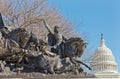 Cavalry Charge Statue Civil War Memorial Washington DC