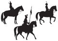 Cavalry Horse riders Royalty Free Stock Photo