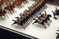 Cavalry miniature toy solider collection