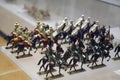 Cavalry miniature toy solider collection