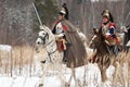 Cavalry riders Royalty Free Stock Photo