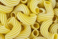 Cavatappi pasta background Royalty Free Stock Photo