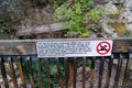 Cave and Basin National Historic Site trail in summer. Banff National Park Royalty Free Stock Photo