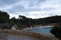 Cave at Cala Gat beach.