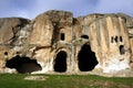 Cave-church in Turkey. Royalty Free Stock Photo