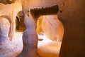 Cave Church in Zelve Valley, Cappadocia, Nevsehir, Turkey Royalty Free Stock Photo