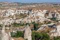 Cave city in Cappadocia, Turkey