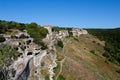 Cave city chufut calais Royalty Free Stock Photo