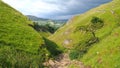 Cave Dale in the Peak District, Northern England