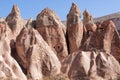 Cave dwelling in GÃÂ¶reme Royalty Free Stock Photo