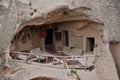 Cave dwelling in gÃÂ¶reme, cappadocia, turkey Royalty Free Stock Photo