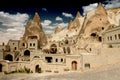Cave Dwellings in Goreme, Cappadocia, Turkey Royalty Free Stock Photo