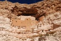 Cave dwellings in Montezuma Castle National Monument in Arizona, USA Royalty Free Stock Photo