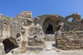 Cave dwellings in Uplistsikhe, Georgia